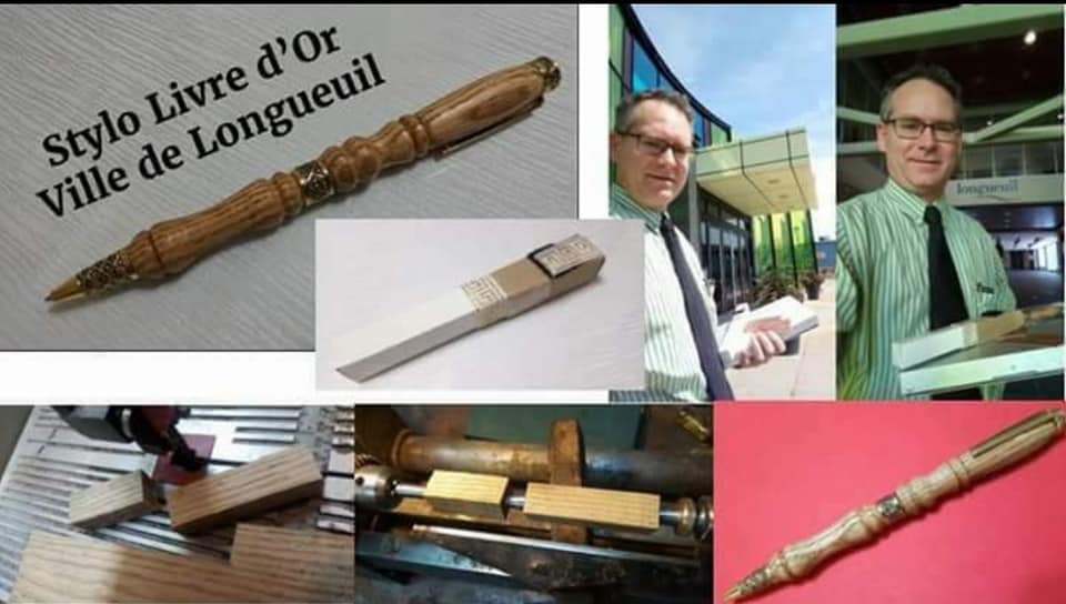 Stylo Livre d'Or — Ville de Longueuil
