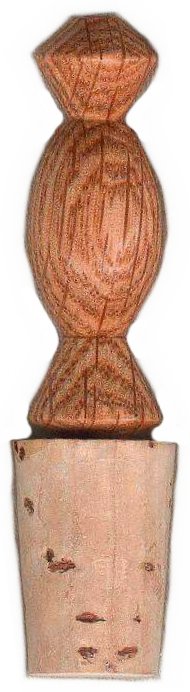 Bouchon à vin chaîne rouge