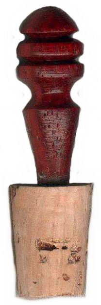 Bouchon à vin padauk